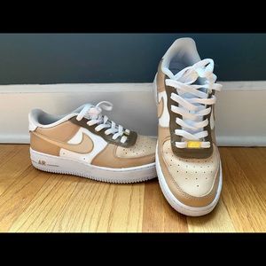 Custom Neutral Air Force 1s